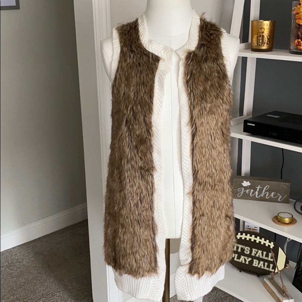 Faux Fur (Front Only) Vest